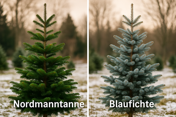 Nordmanntanne oder Blaufichte – was ist der Unterschied?